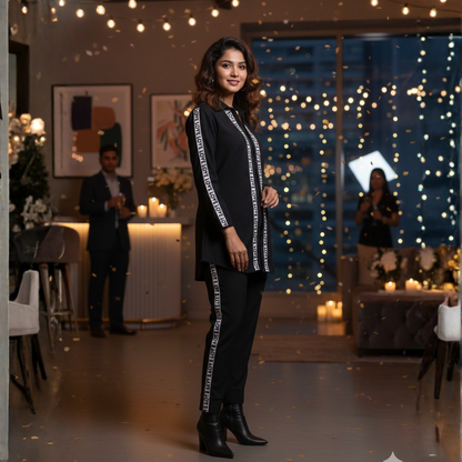 Imported Lycra Co-Ord Set | Custom Colours | Sizes S–10XL | 10 Days