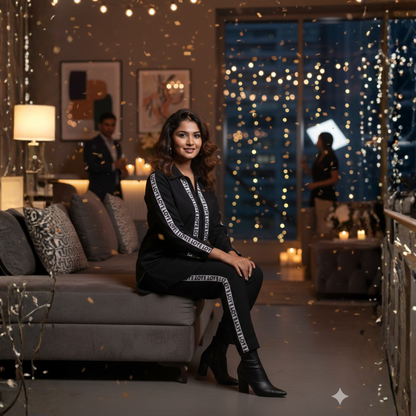 Imported Lycra Co-Ord Set | Custom Colours | Sizes S–10XL | 10 Days