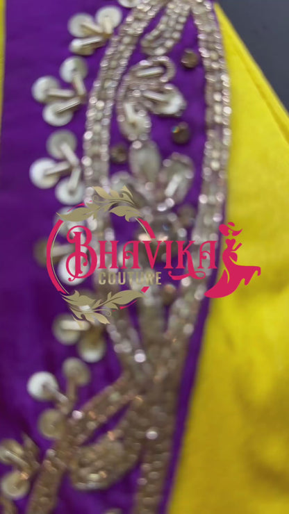 Premium Satin Dhoti Suit with Handwork & Heavy Organza Dupatta – S to 10XL